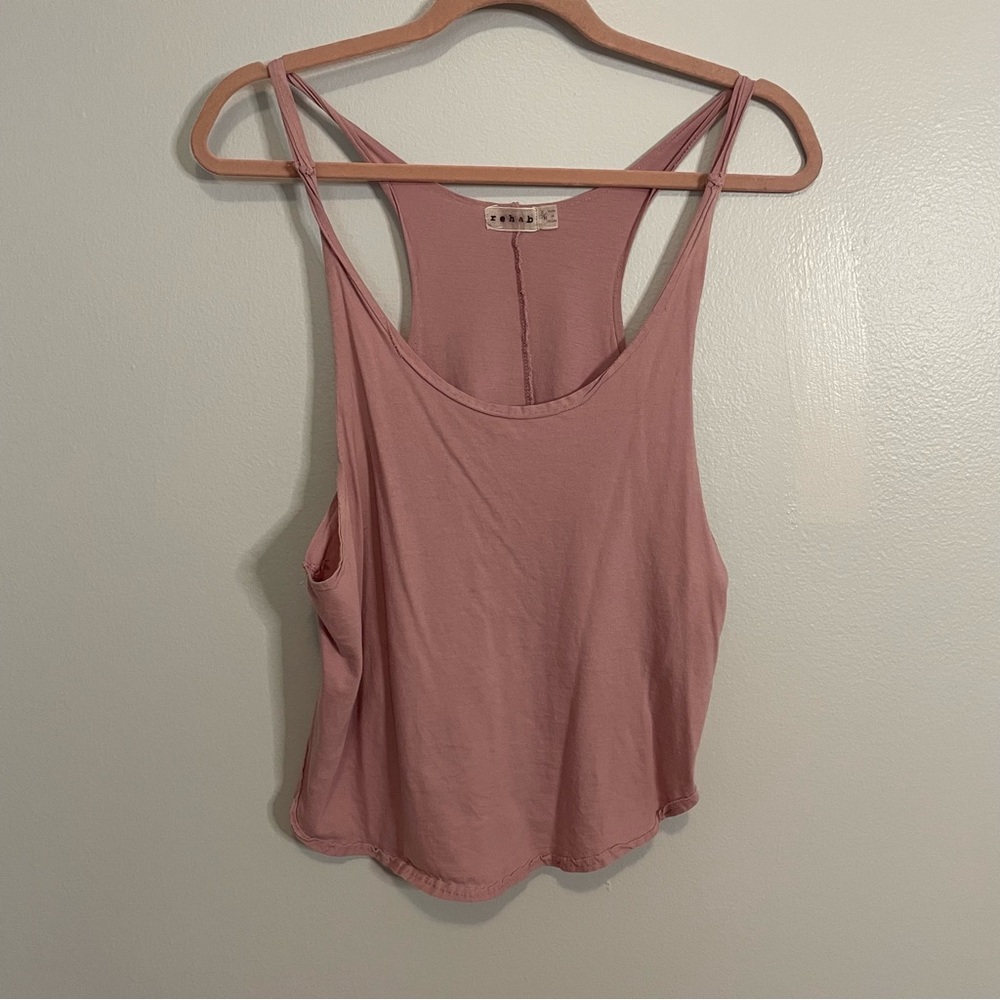 Rehab Tank Top Mauve Size S/M - Picture 4 of 4